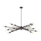 XENIA 54'' WIDE 14-LIGHT CHANDELIER - FREE SHIPPING !!!