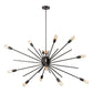 XENIA 54'' WIDE 14-LIGHT CHANDELIER - FREE SHIPPING !!!