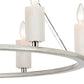 WHITE STONE 30'' WIDE 6-LIGHT CHANDELIER - FREE SHIPPING !!!