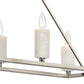 WHITE STONE 48'' WIDE 8-LIGHT LINEAR CHANDELIER - FREE SHIPPING !!!