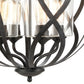 DAISY 20'' WIDE 4-LIGHT CHANDELIER - FREE SHIPPING !!!