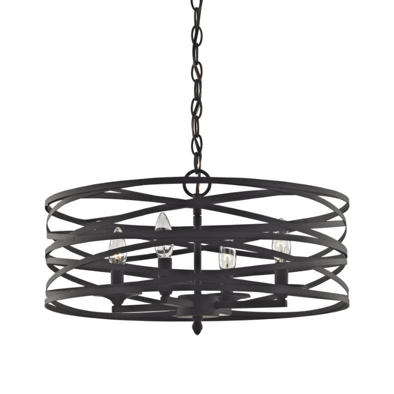 VORTICY 20'' WIDE 4-LIGHT CHANDELIER - FREE SHIPPING !!!