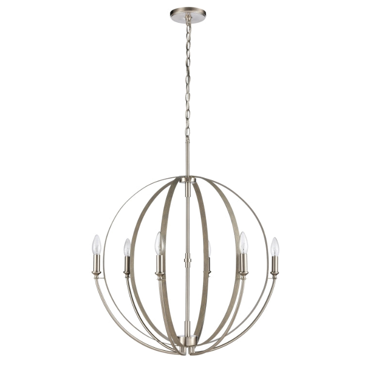 ROTUNDE 26'' WIDE 6-LIGHT CHANDELIER - FREE SHIPPING !!!