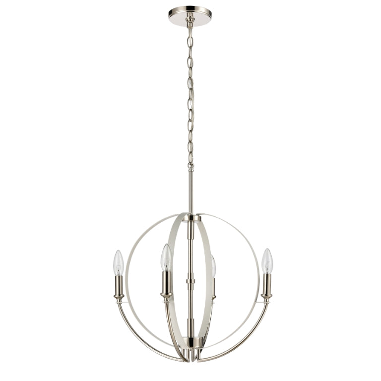 ROTUNDE 18'' WIDE 4-LIGHT CHANDELIER - FREE SHIPPING !!!