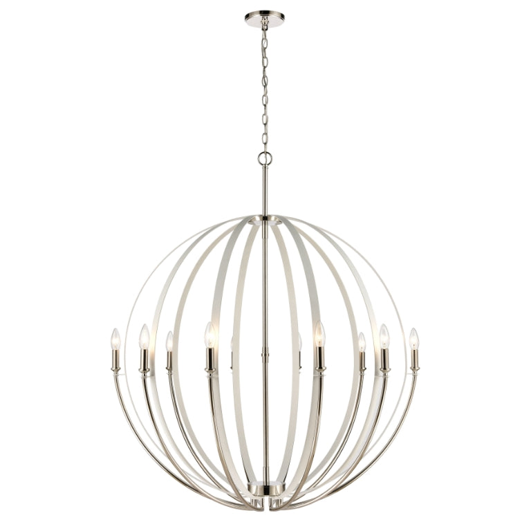 ROTUNDE 38'' WIDE 10-LIGHT CHANDELIER - FREE SHIPPING !!!