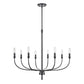 NEWLAND 34'' WIDE 8-LIGHT CHANDELIER - FREE SHIPPING !!!