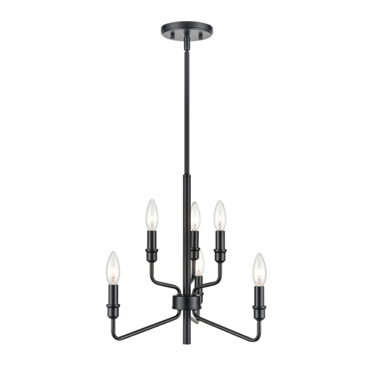 SAGINAW 18'' WIDE 6-LIGHT CHANDELIER - FREE SHIPPING !!!