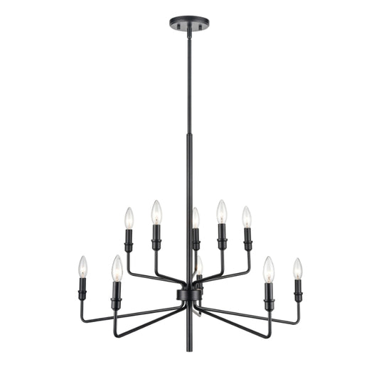 SAGINAW 34'' WIDE 10-LIGHT CHANDELIER - FREE SHIPPING !!!