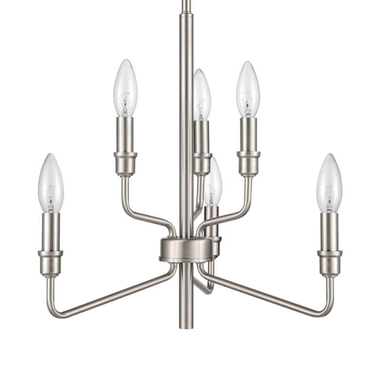 SAGINAW 18'' WIDE 6-LIGHT CHANDELIER - FREE SHIPPING !!!