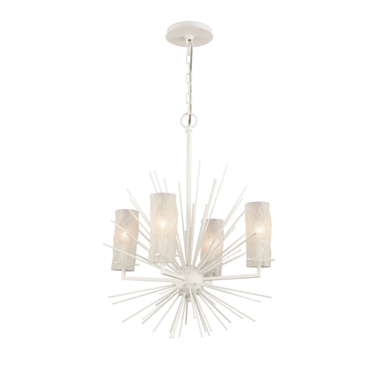 SEA URCHIN 20'' WIDE 4-LIGHT CHANDELIER - FREE SHIPPING !!!