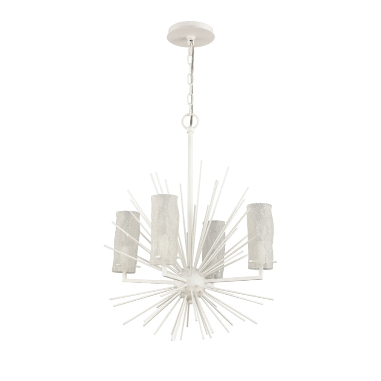 SEA URCHIN 20'' WIDE 4-LIGHT CHANDELIER - FREE SHIPPING !!!