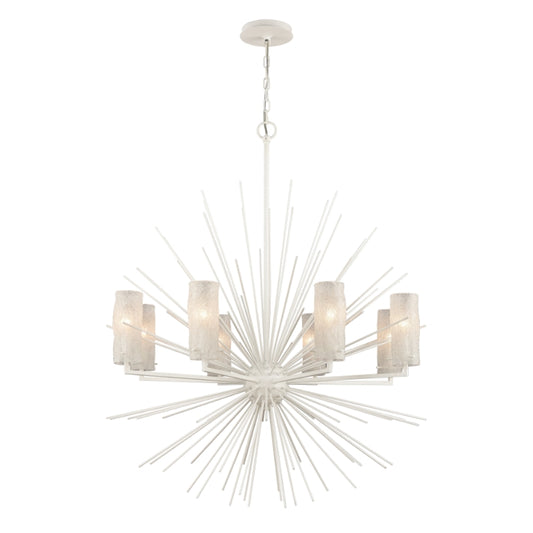 SEA URCHIN 34'' WIDE 8-LIGHT CHANDELIER - FREE SHIPPING !!!