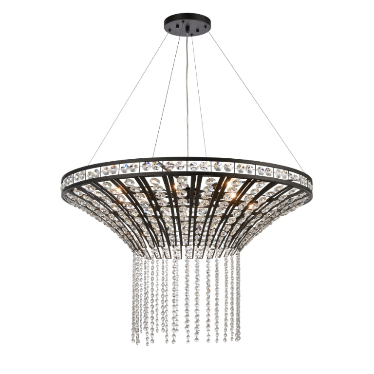 FANTANIA 36'' WIDE 8-LIGHT CHANDELIER - FREE SHIPPING !!!