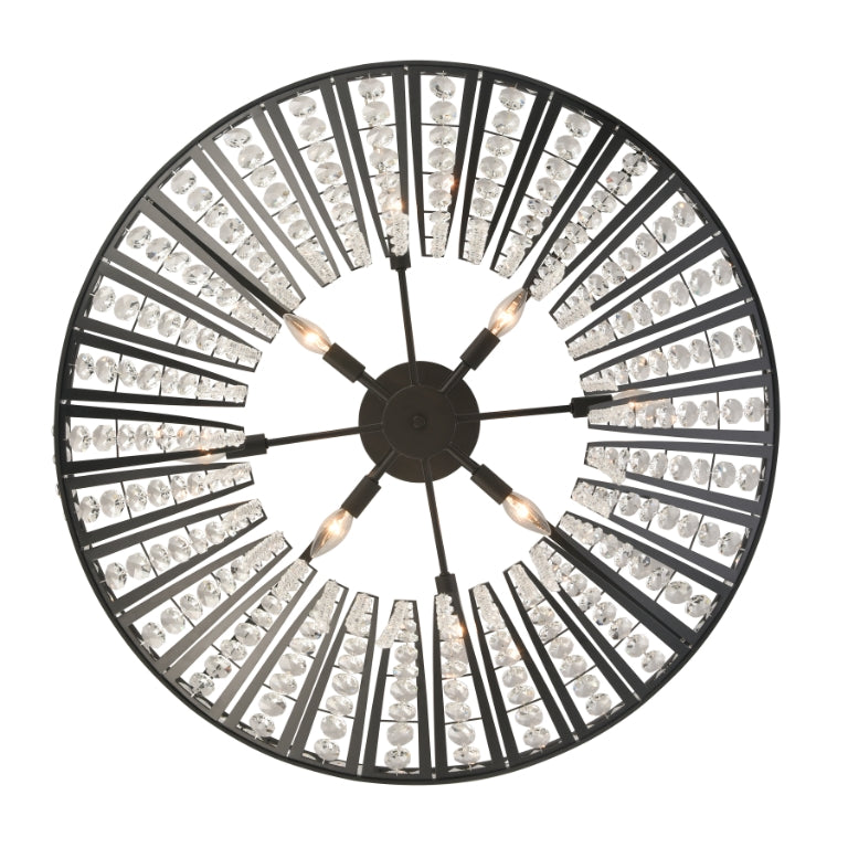 FANTANIA 36'' WIDE 8-LIGHT CHANDELIER - FREE SHIPPING !!!