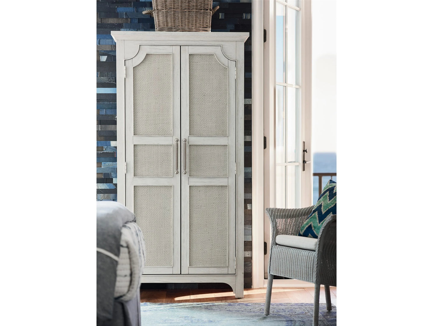 UNIVERSAL - ESCAPE-COASTAL LIVING HOME NARROW UTILITY CABINET