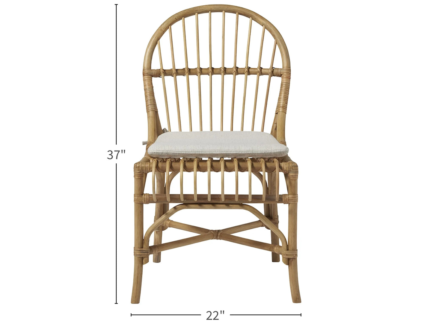 UNIVERSAL - ESCAPE-COASTAL LIVING HOME SANIBEL SIDE CHAIR