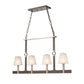 ARMSTRONG GROVE 36'' WIDE 4-LIGHT LINEAR CHANDELIER