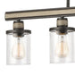 BEAUFORT 30'' WIDE 4-LIGHT LINEAR CHANDELIER - FREE SHIPPING !!!