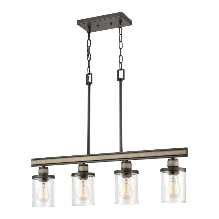 BEAUFORT 30'' WIDE 4-LIGHT LINEAR CHANDELIER - FREE SHIPPING !!!