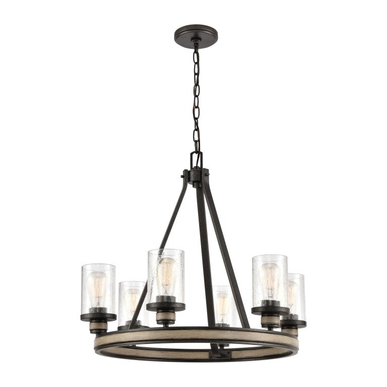 BEAUFORT 24'' WIDE 6-LIGHT CHANDELIER - FREE SHIPPING !!!