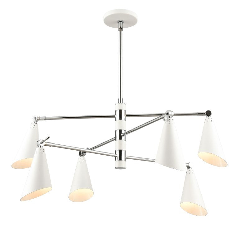 LUCA 36'' WIDE 6-LIGHT CHANDELIER - FREE SHIPPING !!!