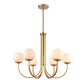 CAROLINE 32'' WIDE 6-LIGHT CHANDELIER - FREE SHIPPING !!!