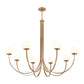 CAROLINE 54'' WIDE 8-LIGHT CHANDELIER -FREE SHIPPING !!!