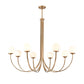 CAROLINE 54'' WIDE 8-LIGHT CHANDELIER -FREE SHIPPING !!!