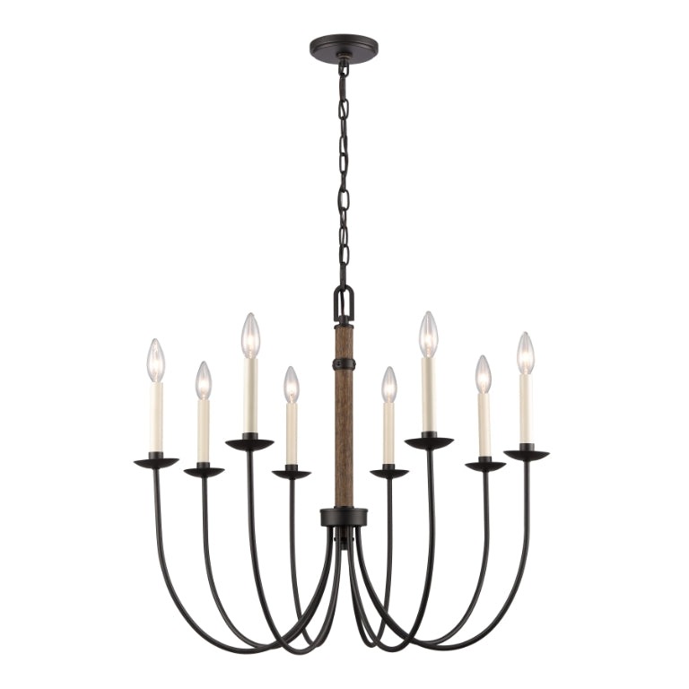 NEVILLE 28'' WIDE 8-LIGHT CHANDELIER - FREE SHIPPING !!!