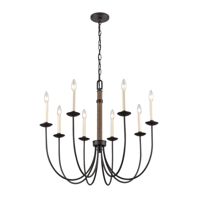 NEVILLE 28'' WIDE 8-LIGHT CHANDELIER - FREE SHIPPING !!!