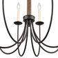 NEVILLE 28'' WIDE 8-LIGHT CHANDELIER - FREE SHIPPING !!!