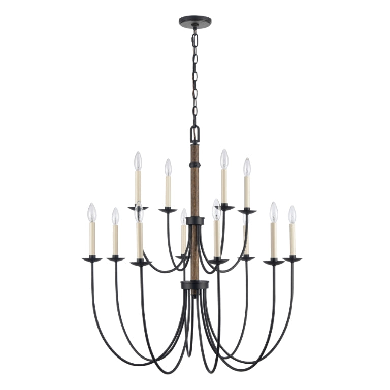 NEVILLE 34'' WIDE 12-LIGHT CHANDELIER - FREE SHIPPING !!!