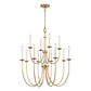 NEVILLE 34'' WIDE 12-LIGHT CHANDELIER - FREE SHIPPING !!!