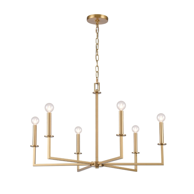 DUNNE 30'' WIDE 6-LIGHT CHANDELIER - FREE SHIPPING !!!