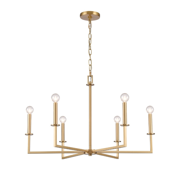 DUNNE 30'' WIDE 6-LIGHT CHANDELIER - FREE SHIPPING !!!