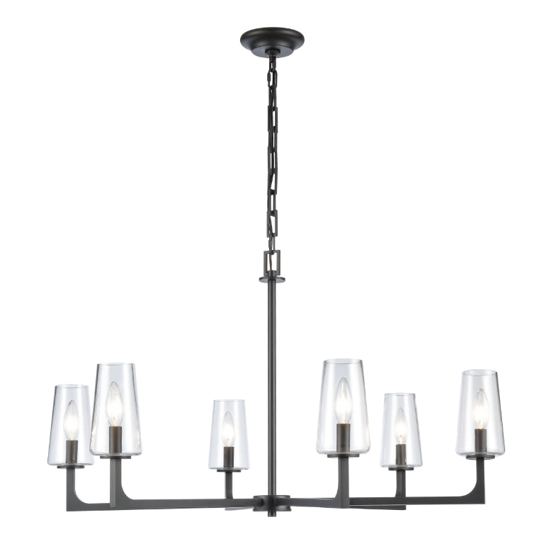 FITZROY 34'' WIDE 6-LIGHT CHANDELIER - FREE SHIPPING !!!