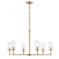 FITZROY 34'' WIDE 6-LIGHT CHANDELIER - FREE SHIPPING !!!