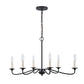 ELLISVILLE 30'' WIDE 6-LIGHT CHANDELIER  - FREE SHIPPING !!!