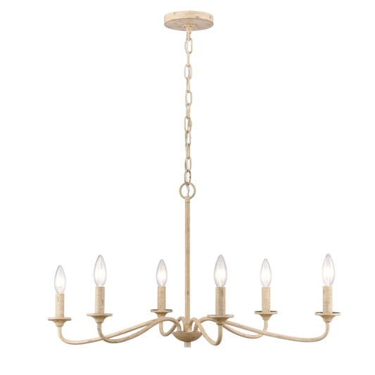 ELLISVILLE 30'' WIDE 6-LIGHT CHANDELIER - FREE SHIPPING !!!