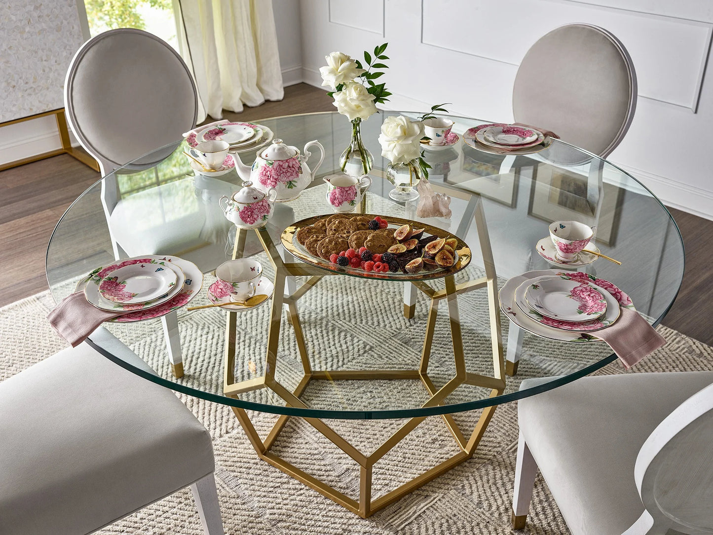 UNIVERSAL - LOVE. JOY. BLISS.-MIRANDA KERR HOME LOVE JOY BLISS ROUND DINING TABLE