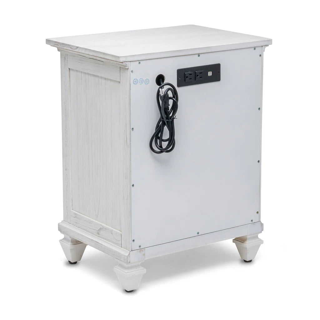 Sea Winds - Surfside 1-Drawer / 2-Door Electrified Nightstand