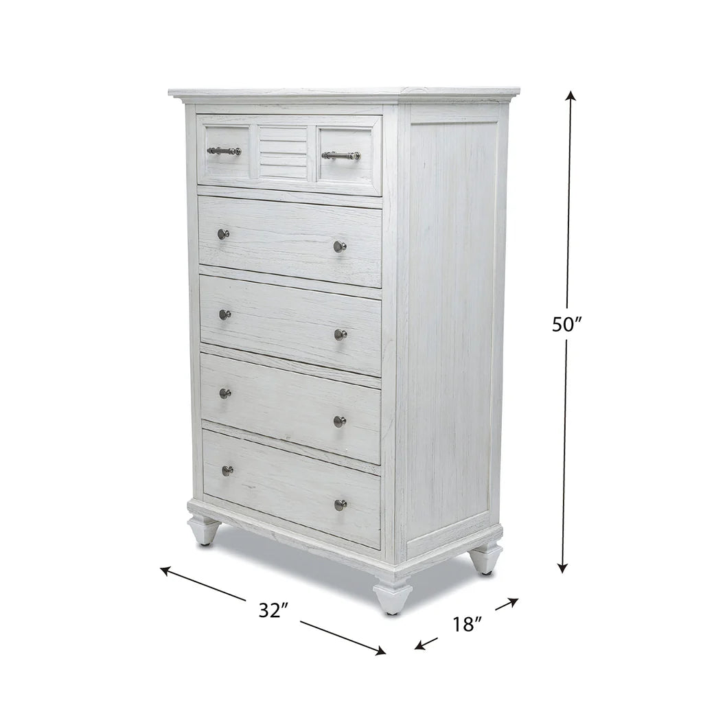 Sea Winds - Surfside 5 Drawer Chest