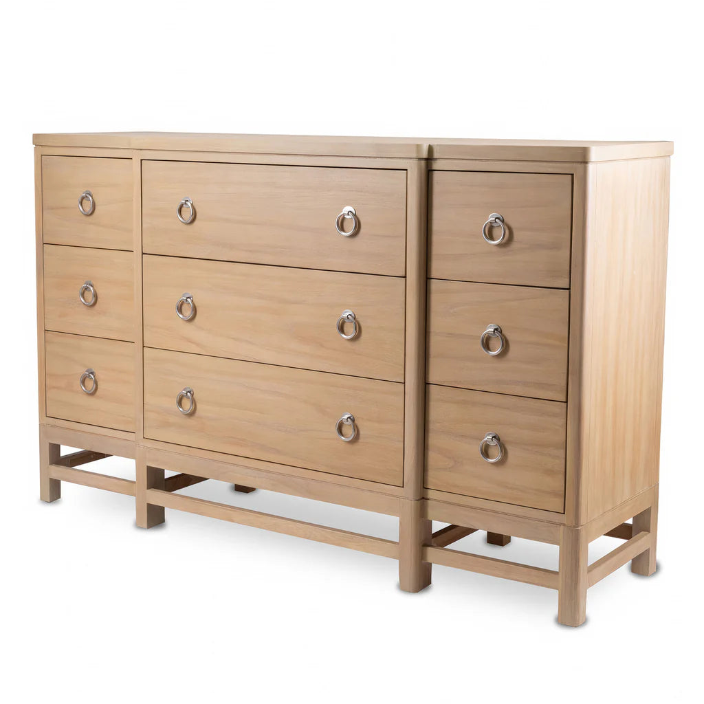 Sea Winds - Monterey 9 Drawer Dresser