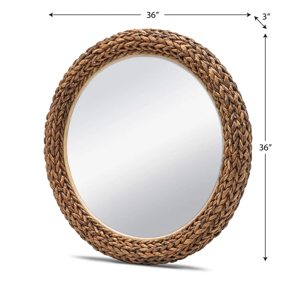 Sea Winds - Island Breeze Maui 36" Round Mirror