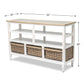 Sea Winds - Island Breeze 3-Basket Entertainment Center