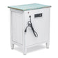 Sea Winds - Picket Fence 1-Drawer Electrified Nightstand