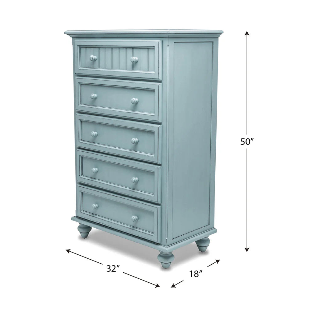 Sea Winds - Monaco 5 Drawer Chest