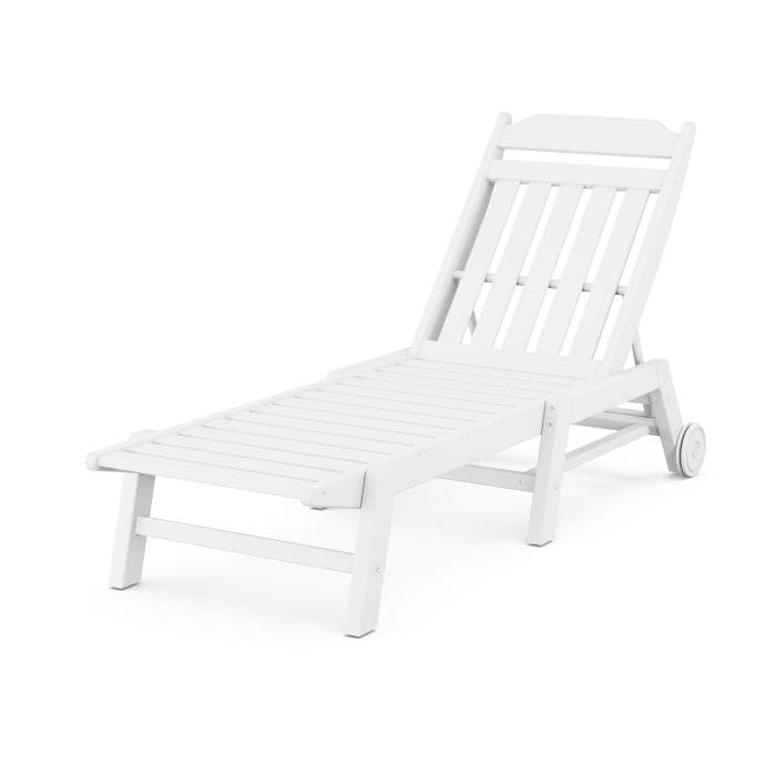 POLYWOOD Country Living Chaise with Wheels  FREE SHIPPING