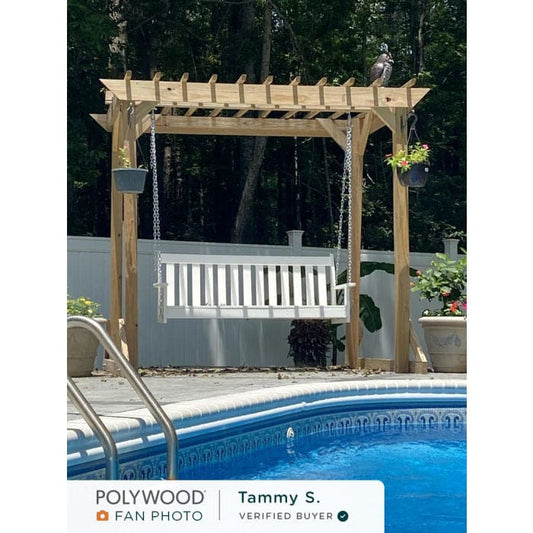 POLYWOOD  Vineyard 60" Porch Swing