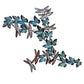 COPPER ART - DRAGONFLIES & BUTTERFLIES MIXED FLIGHT LARGE